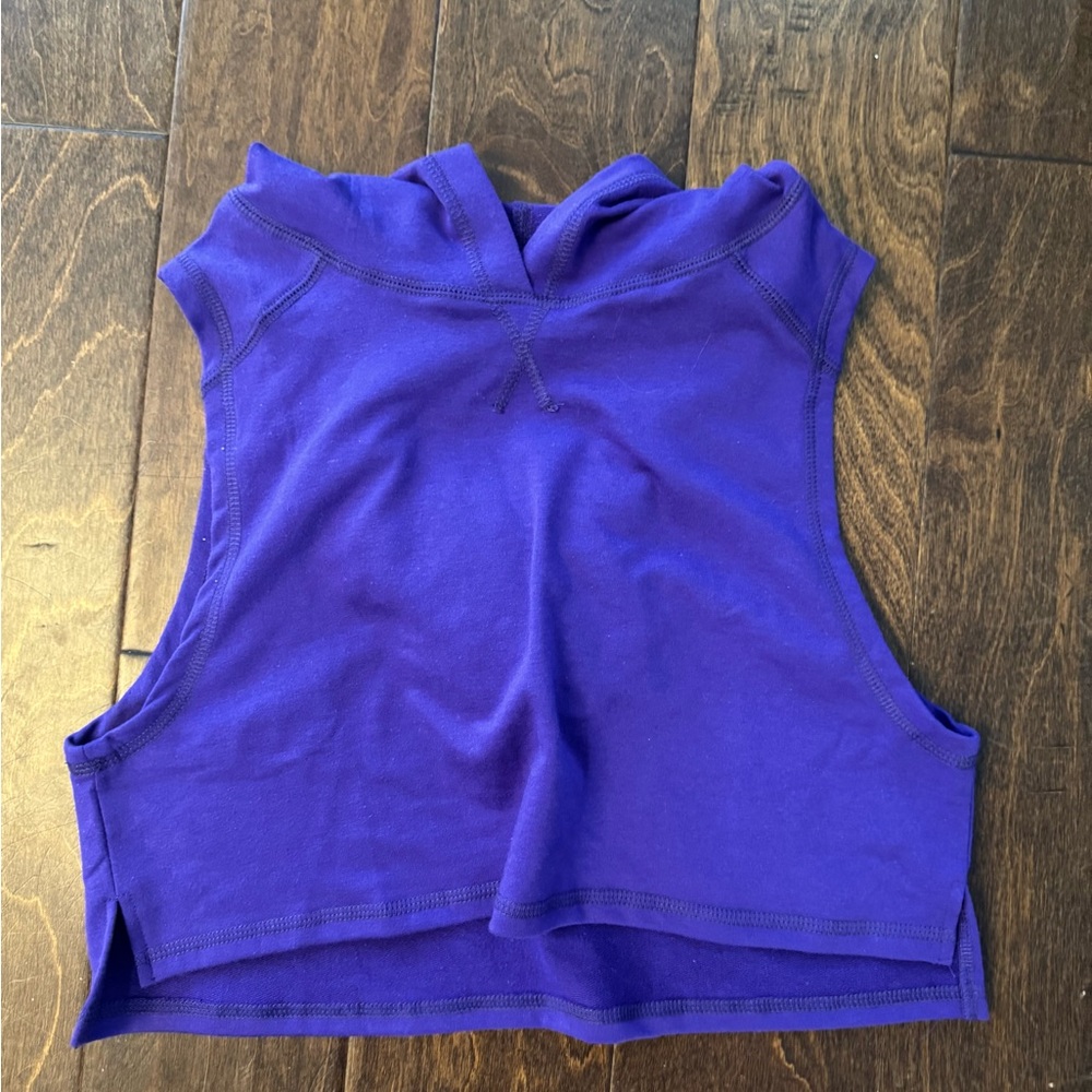 Balera Vibrant Purple Crop Top